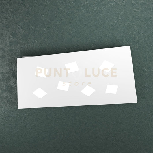 NOTE APPLIQUE-PLAFONIERA 7 LUCI BIANCO 1140-7-BI