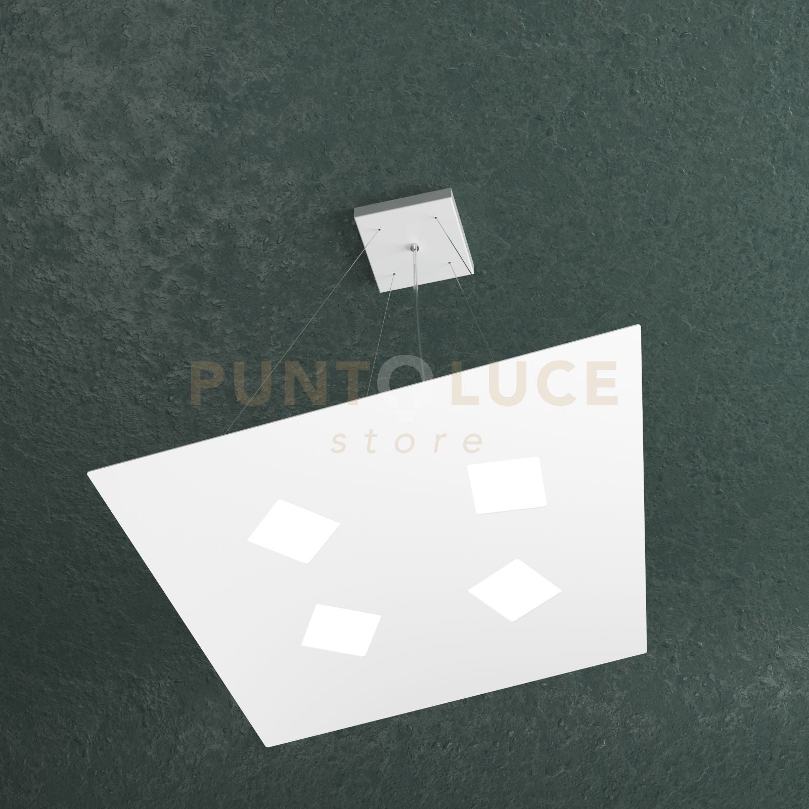 NOTE SOSPENSIONE 4+2 LUCI BIEMISSIONE BIANCO 1140-S4+2-BI