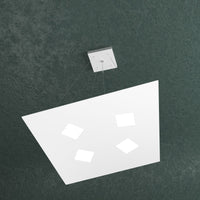 NOTE SOSPENSIONE 4+2 LUCI BIEMISSIONE BIANCO 1140-S4+2-BI