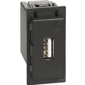 Bticino living now k4285c1 caricatore usb tipo a 5v 1100ma da 1 modulo