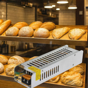 Alimentatore led sottile 60w 12v 5a ip20 per installazioni interne