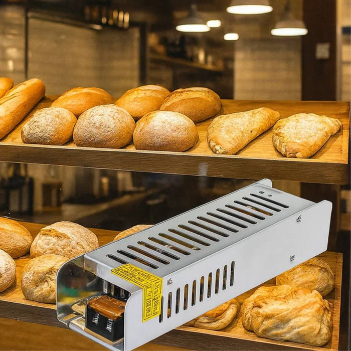 Alimentatore led sottile 60w 12v 5a ip20 per installazioni interne