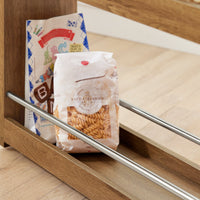 Carrellino Salvaspazio CarrelloPortaoggetti Marrone NSR01-PF SoBuy