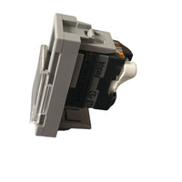 Connettore rj45 bticino jg4279c5e categoria 5e utp toolless idc grigio