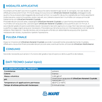 Pulitore acido concentrato polvere residui cementizi keranet crystals mapei 1 kg