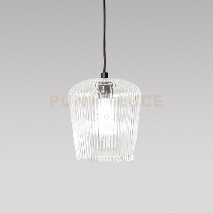 NUMA V/P- VETRO TRASPARENTE CON DECORAZIONE COSTE VERTICALI