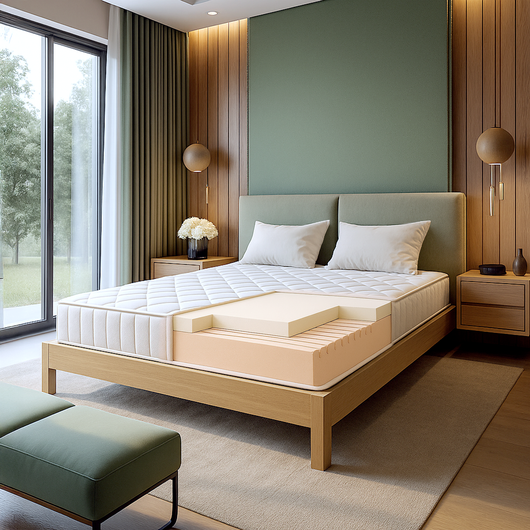 Nuri Pro | Materasso in Memory Foam | Altezza 20 cm | Ortopedico e Ignifugo | Rivestimento Anallergico e Antibatterico | Dispositivo Medico Classe 1 | Prodotto in Italia | 140 x 200 cm