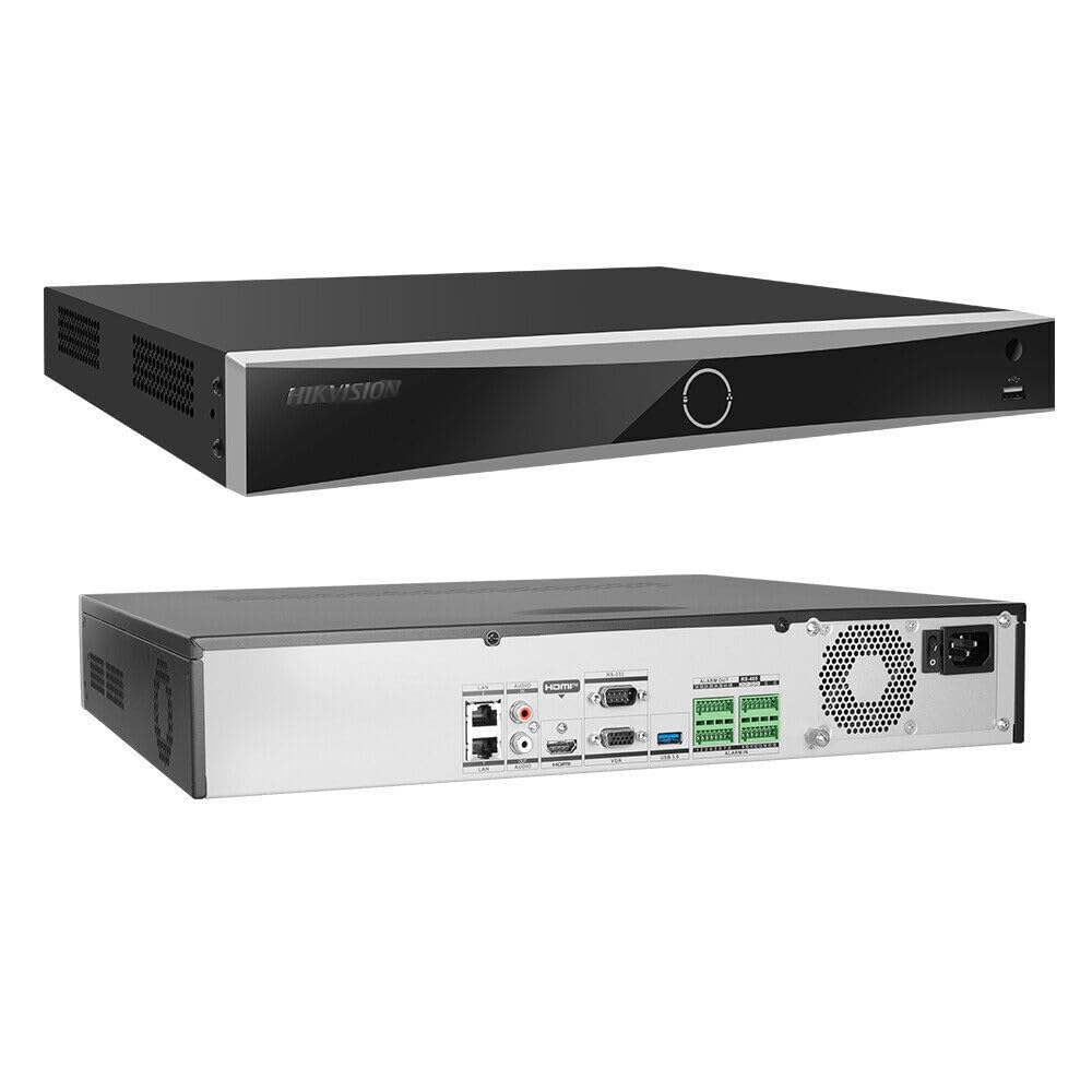 NVR 32 canali IP Hikvision ProSeries  <br />256Mbps,uscita 160Mbps,HDMI/VGA/ 2 RJ45