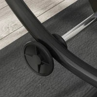 Vogatore a 12 Livelli con Schermo LCD, per Allenamento Cardio a Casa, Capacità Massima 130 kg, Nero