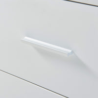 Set di 2 Comodini Aurdal con 3 Cassetti - Bianco Lucido [en.casa]