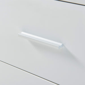 Set di 2 Comodini Aurdal con 3 Cassetti - Bianco Lucido [en.casa]