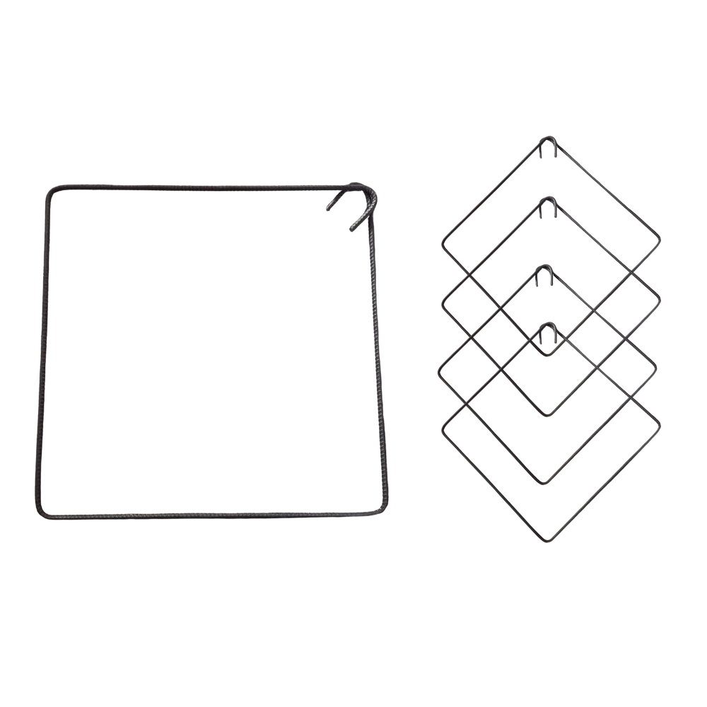 Staffe armatura ferro 50x50 cm strutture cemento disponibili diverse quantità *** pezzi 200, confezione 1