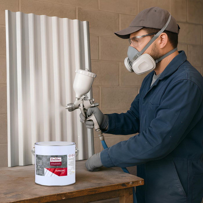 Durizinc fondo ancorante antiruggine lamiere zincate natura alchidica diluibile *** formato 2.5 lt, confezione 1