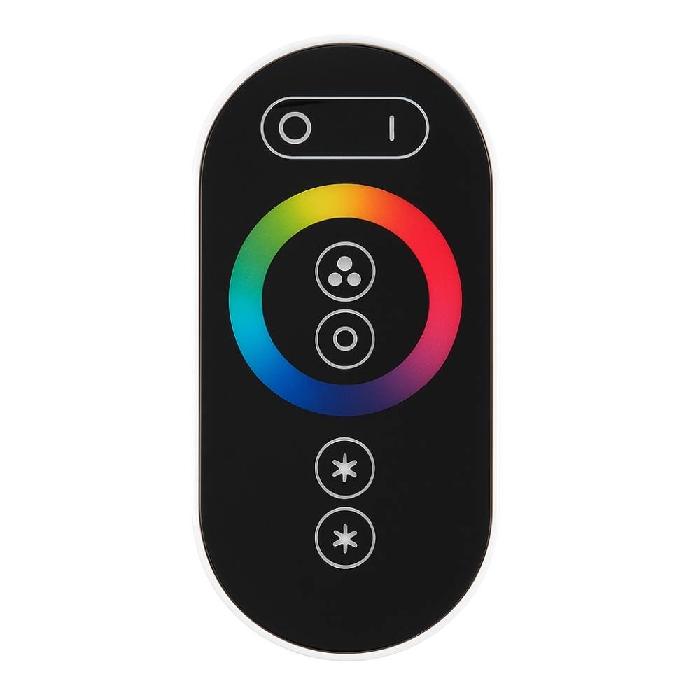 Optonica telecomando mini touch wireless per strisce led rgb *** colore nero, confezione 1