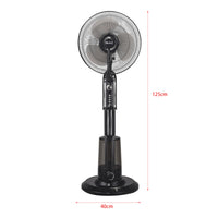 Ninove umidificatore ventilatore su piantana 75 w plastica nera 03_0008761