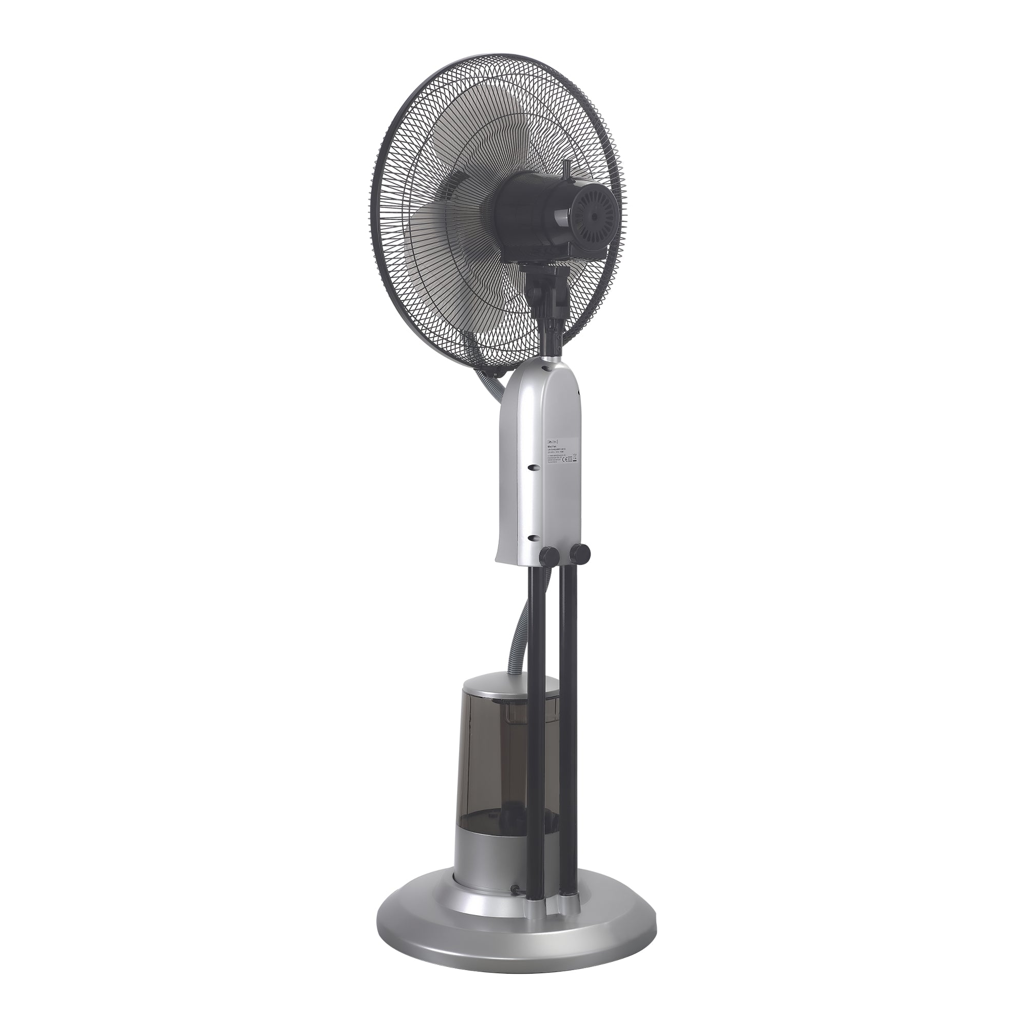 Ventilatore a Piantana con Nebulizzatore Regolabile - 3 Velocitá, Modalitá Oscillazione, Testa Inclinabile - Motore 75W