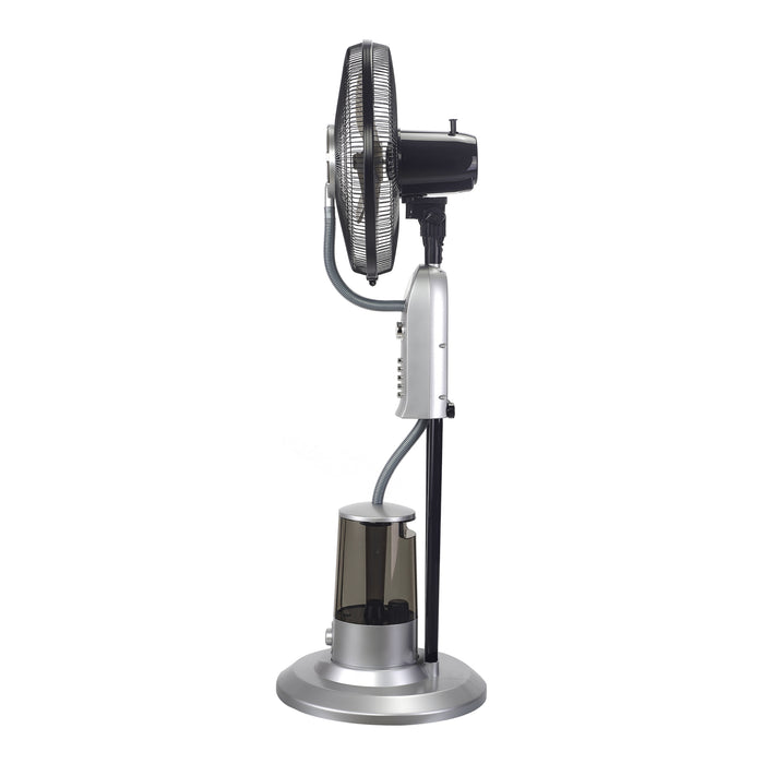 Ventilatore a Piantana con Nebulizzatore Regolabile - 3 Velocitá, Modalitá Oscillazione, Testa Inclinabile - Motore 75W