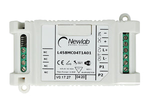 Newlab Led Dimmer PWM In Tensione Pulsante N.O. WiFi 12A 12V 24V 48V Compatibile Alexa Google Home