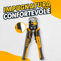 Pinza spellafili multifunzione 3 in 1 automatica spelatura taglio crimpatura