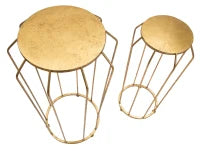 Tavolinetti Thing Coppia Cm Ø 38X70-26,8X60