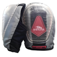 Ginocchiere relax-gel calotta plastica imbottitura interna attacco strappo