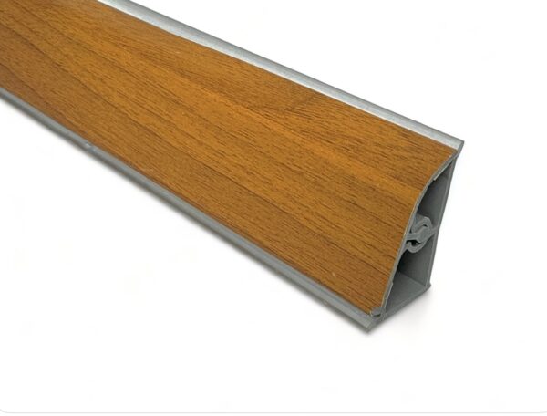 ALZATINA PER PIANI DA CUCINA LUNGHEZZA 2 METRI NOCE CHIARO