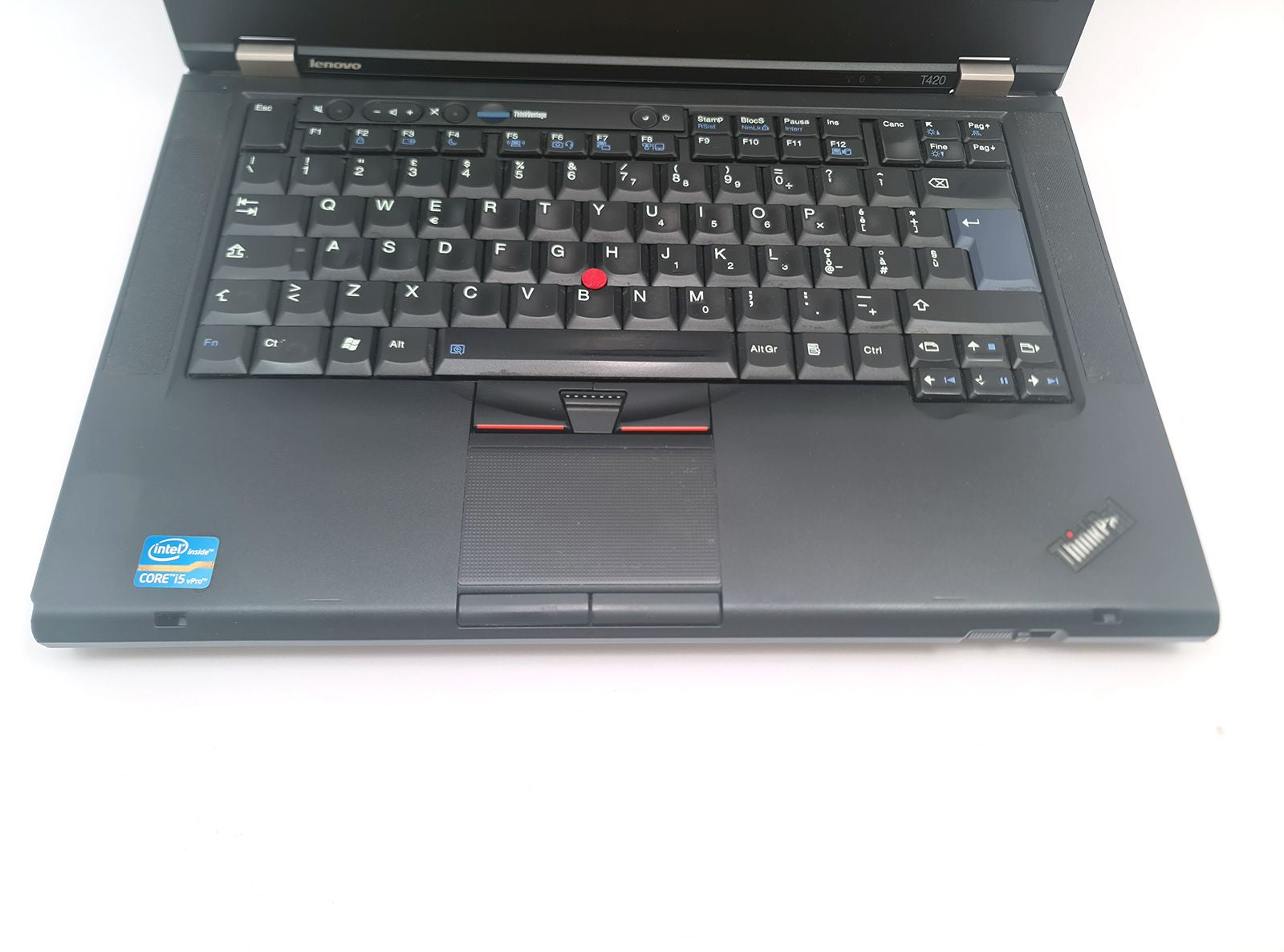 Notebook Lenovo ThinkPad T420 14" Intel I5-2520M RAM 6Gb HDD 320Gb VGA DP No Batteria - Ricondizionato
