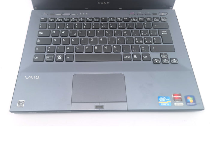 Notebook SONY VAIO PCG-41218M 13" Intel I3 2310M RAM 6GB SSD 256GB No Batteria - Ricondizionato