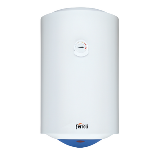 Ferroli calypso scaldabagno verticale elettrico garanzia 2 anni classe energetica c *** capacità 80 litri, confezione 1