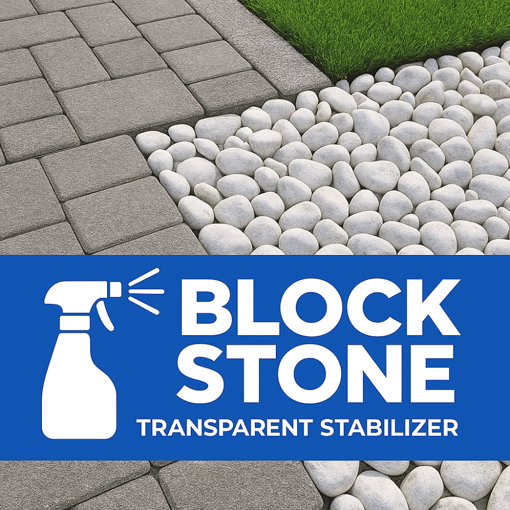 Block stone legante liquido per pietre e ghiaia *** formato 10 l, confezione 1