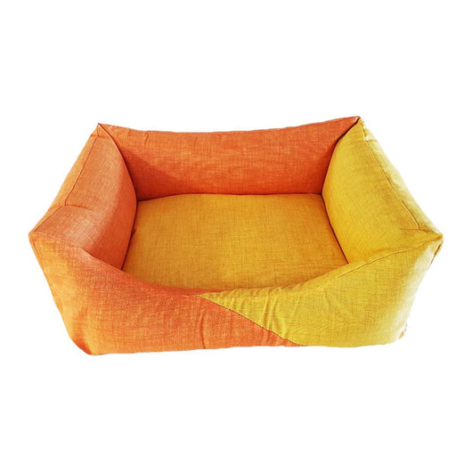 Cuccia in teflon per cani waterproof medora orange yellow cm 55