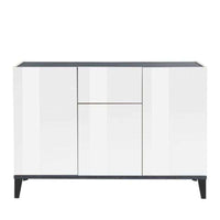 Credenza 3 ante cassetto 120x40cm soggiorno ingresso cucina Rachel