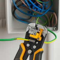 Pinza spellafili multifunzione 3 in 1 automatica spelatura taglio crimpatura