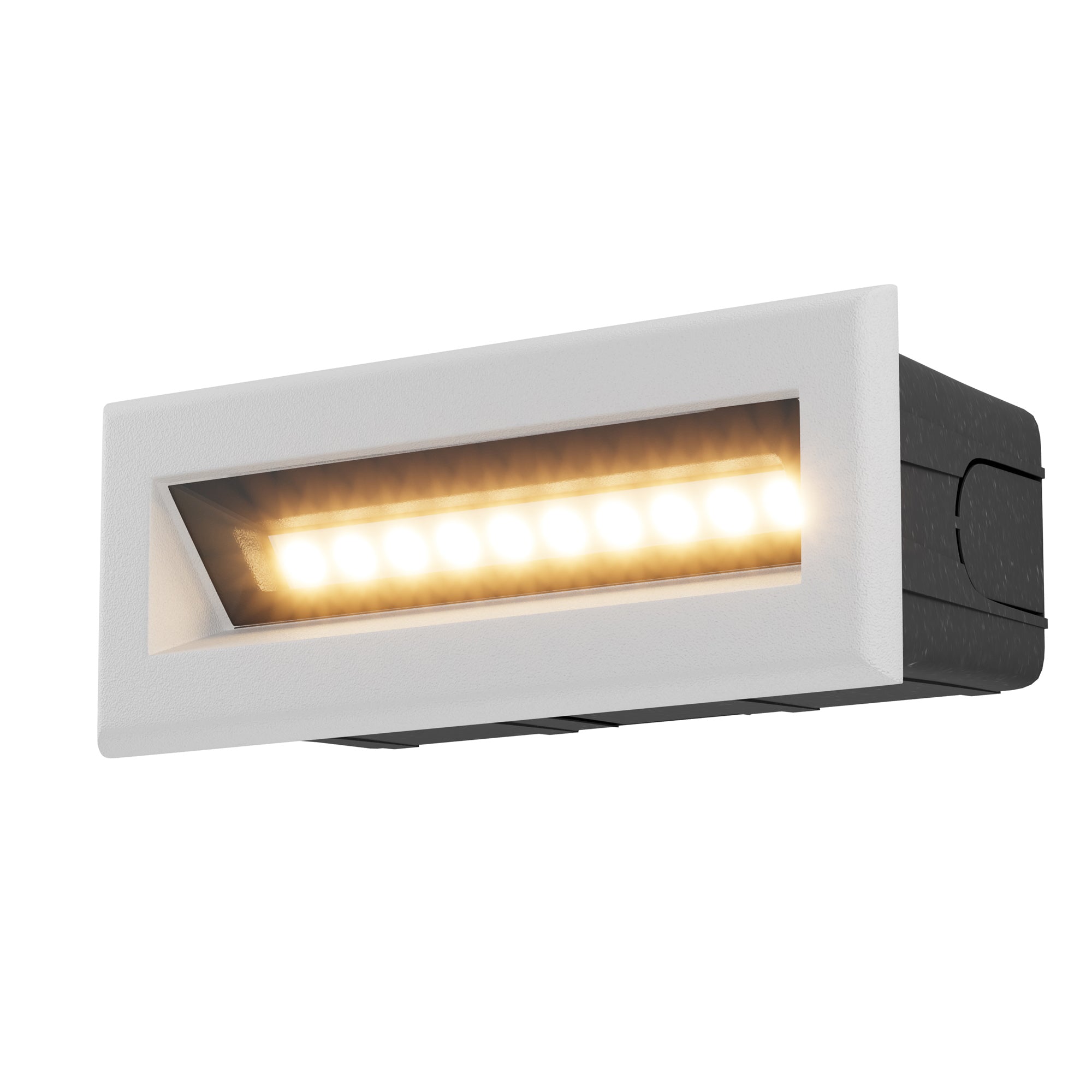 Segnapasso Da Esterno Moderno Bosca Led Integrato 5W Metallo Bianco Ip65