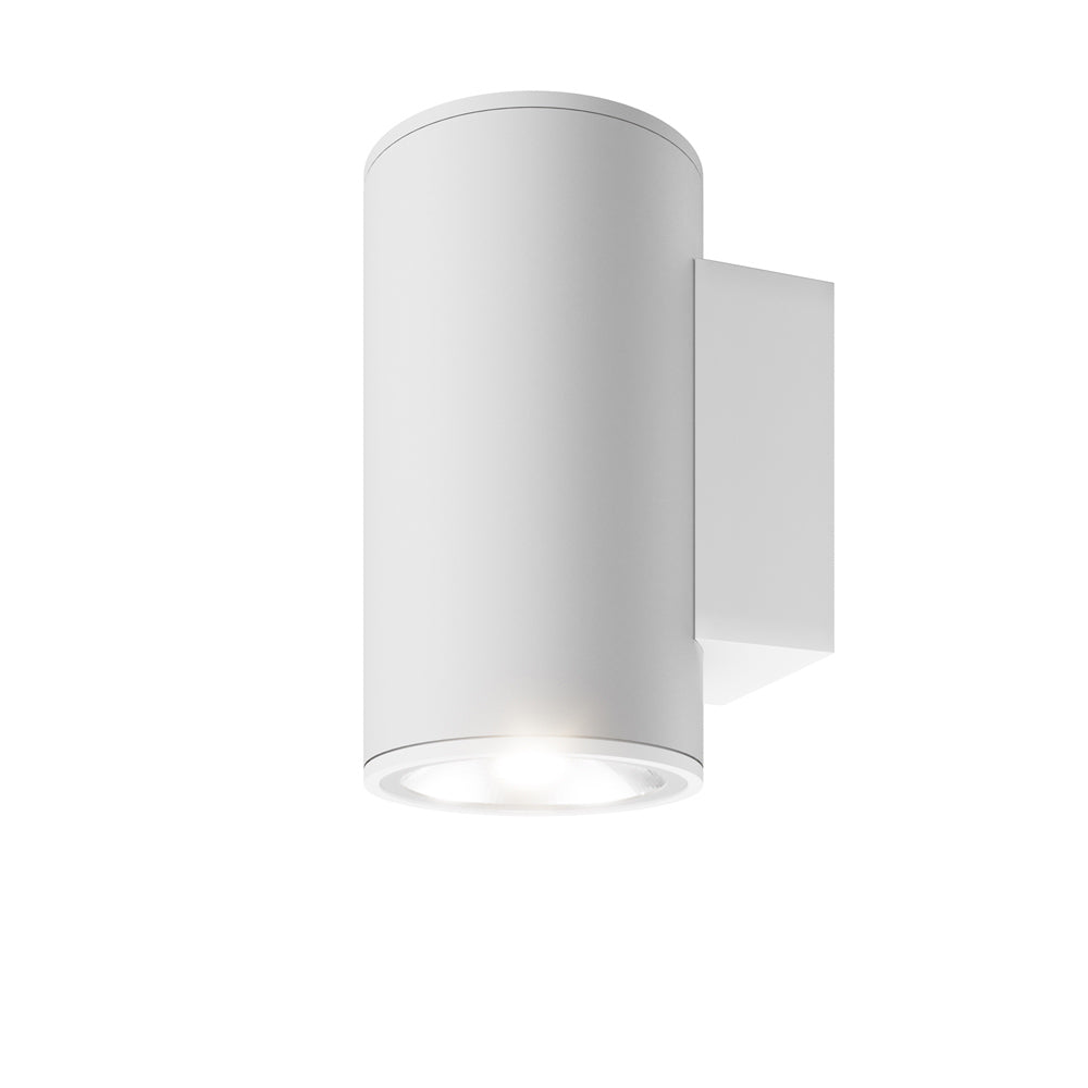 Lampada Da Parete Moderna Da Esterno Metallo Bianco Luce Led 10W Ip65