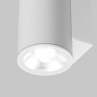 Lampada Da Parete Moderna Da Esterno Metallo Bianco Luce Led 10W Ip65