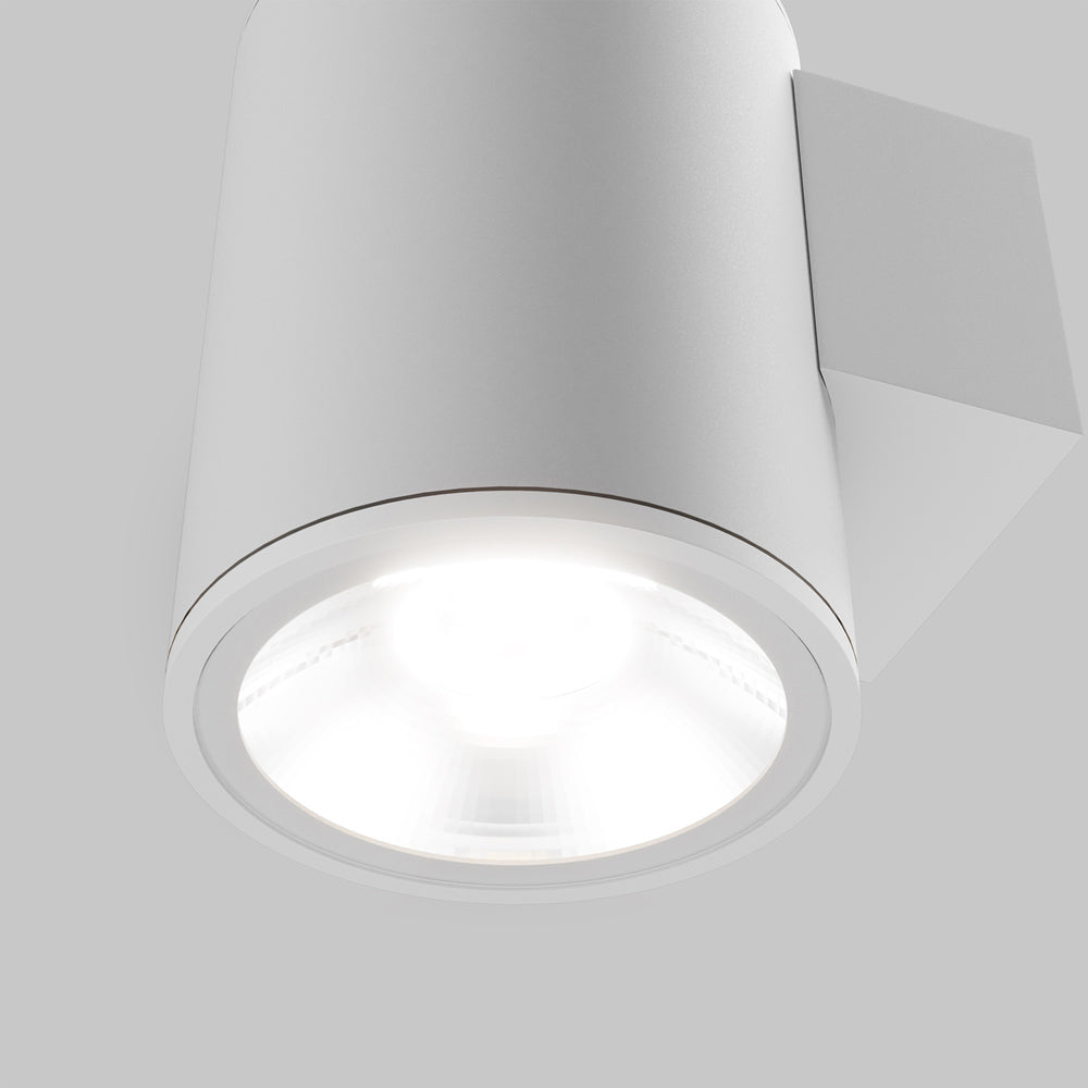 Lampada Da Parete Moderna Da Esterno Metallo Bianco Luce Led 5W Ip65