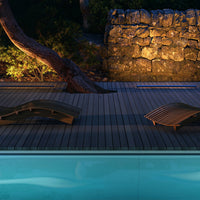 Lampada Da Terra Moderna Da Esterno Alluminio Nero Luce Led 15W Ip65