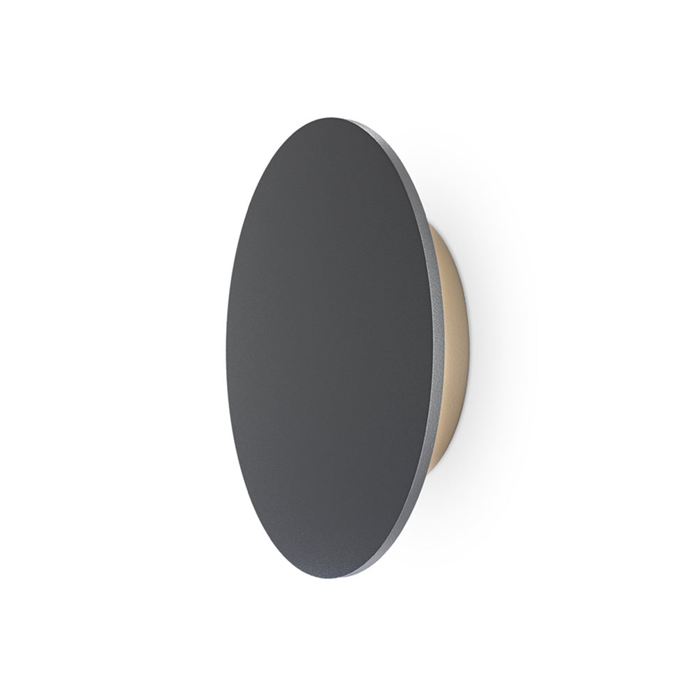 Lampada Da Parete Moderna Da Esterno Metallo Grafite Luce Led 12W Ip65