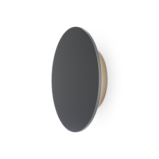 Lampada Da Parete Moderna Da Esterno Metallo Grafite Luce Led 12W Ip65