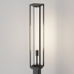 Lampione Da Esterno Moderno Cell 1 Luce E27 15W Alluminio Grigio Ip54