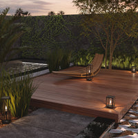 Paletto Da Esterno Moderno Cell 1 Luce E27 15W Alluminio Grigio Ip54