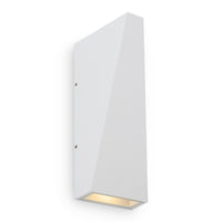 Lampada Da Parete Moderna Per Esterno Metallo Bianco Luce Led 6W Ip54