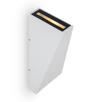 Lampada Da Parete Moderna Per Esterno Metallo Bianco Luce Led 6W Ip54