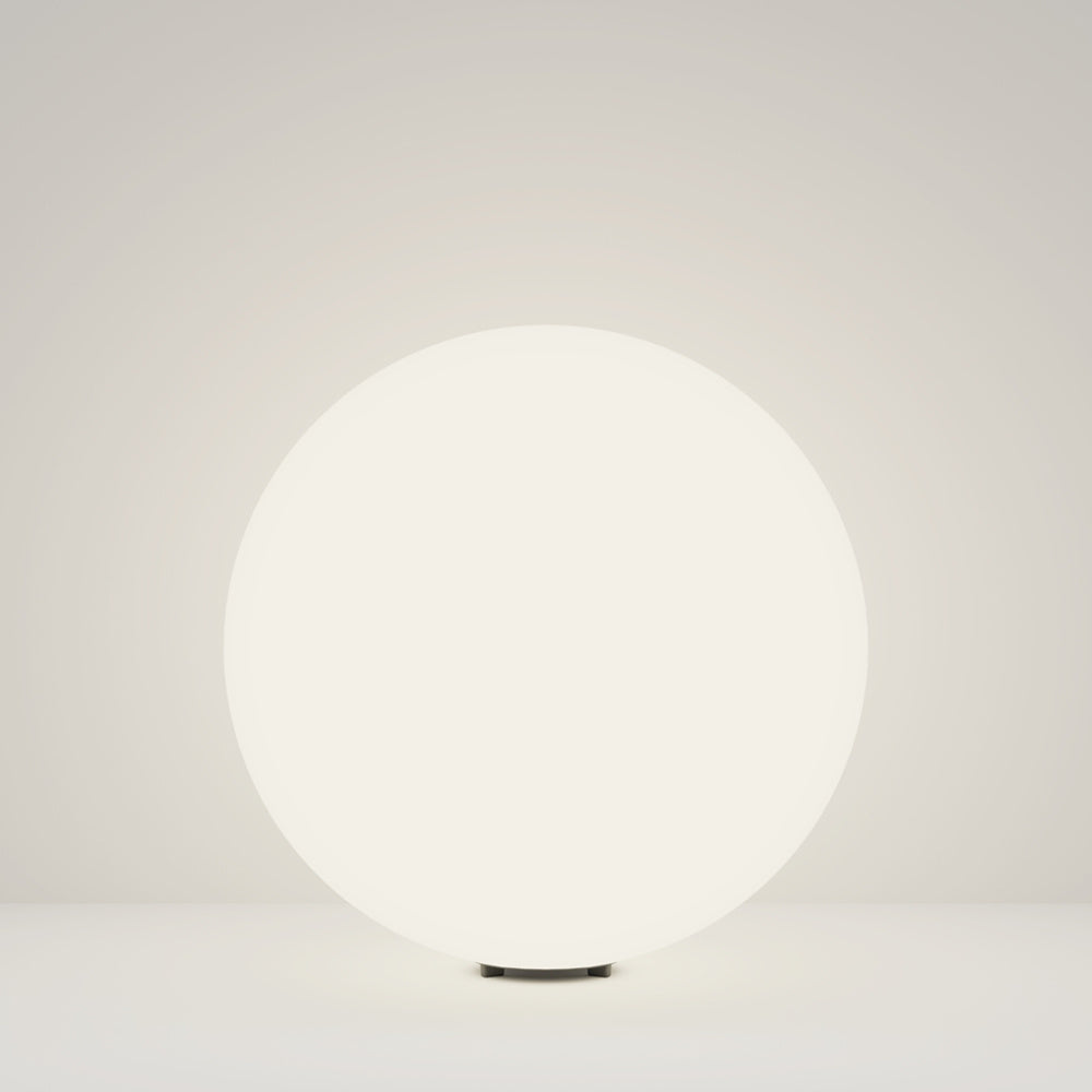 Lampada Da Terra Moderna Da Esterno Plastica Bianco 1 Luce E27 30W Ip54