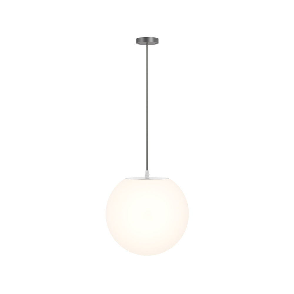 Lampada A Soffitto Moderna Da Esterno Plastica Bianco 1 Luce E27 30W Ip54