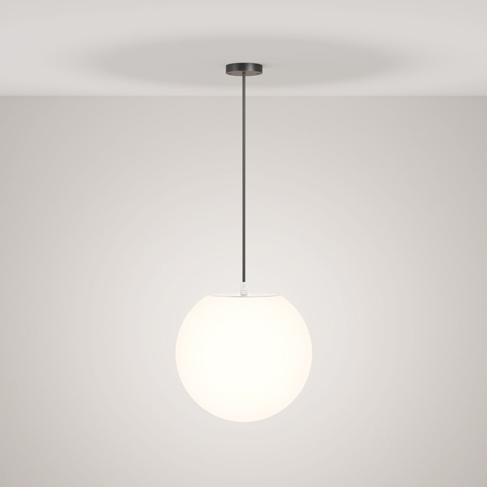 Lampada A Soffitto Moderna Da Esterno Plastica Bianco 1 Luce E27 30W Ip54
