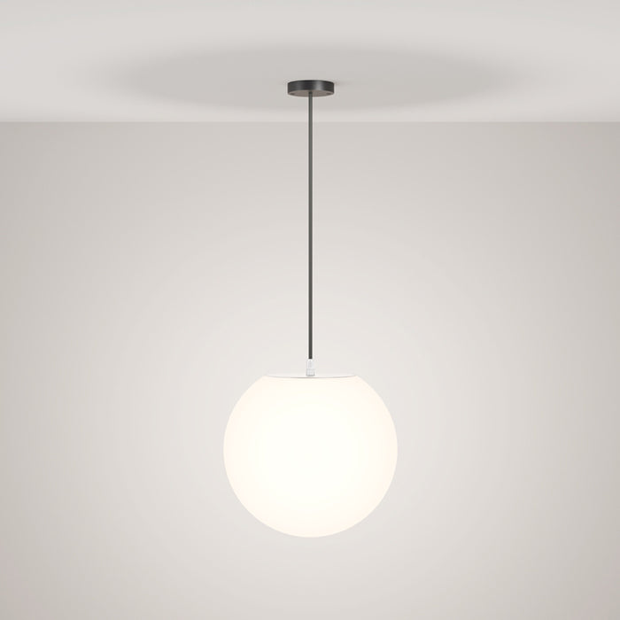 Lampada A Soffitto Moderna Da Esterno Plastica Bianco 1 Luce E27 30W Ip54