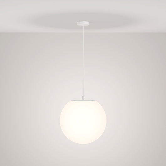 Lampada A Soffitto Moderna Per Esterno Plastica Bianco 1 Luce E27 30W Ip54