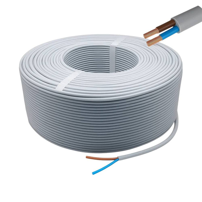 Cavo elettrico fg16or 2x6 mm² grigio 0,6/1 kv matassa 100 metri